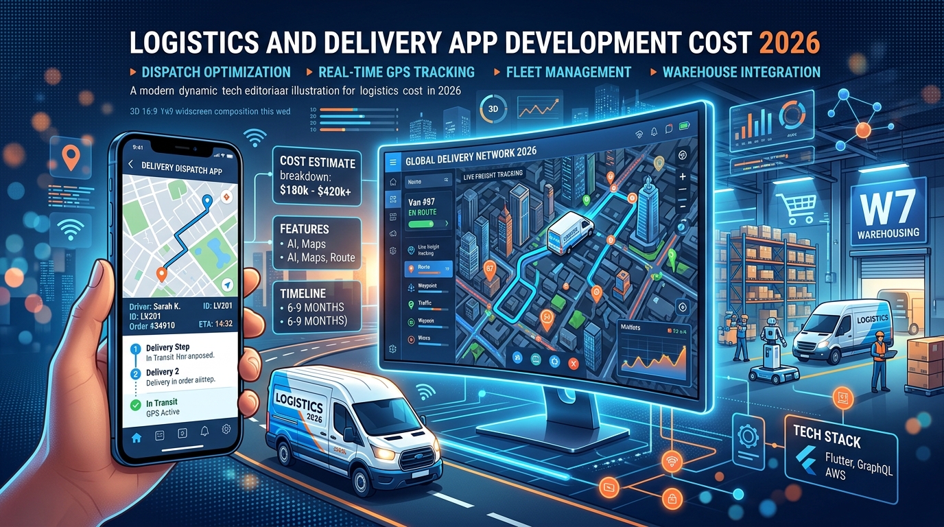 How Much Does It Cost to Build a Logistics & Delivery App in India?