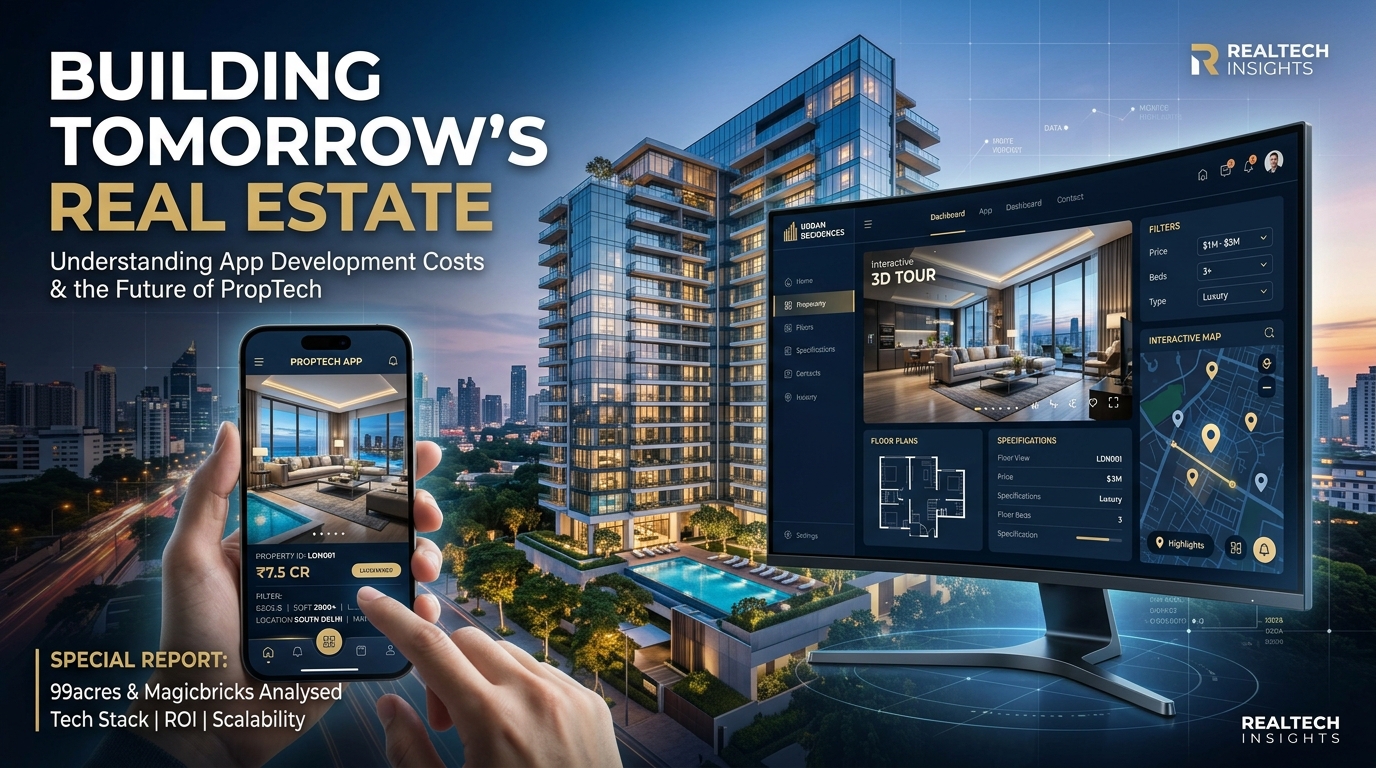 How Much Does It Cost to Build a Real Estate App Like 99acres?