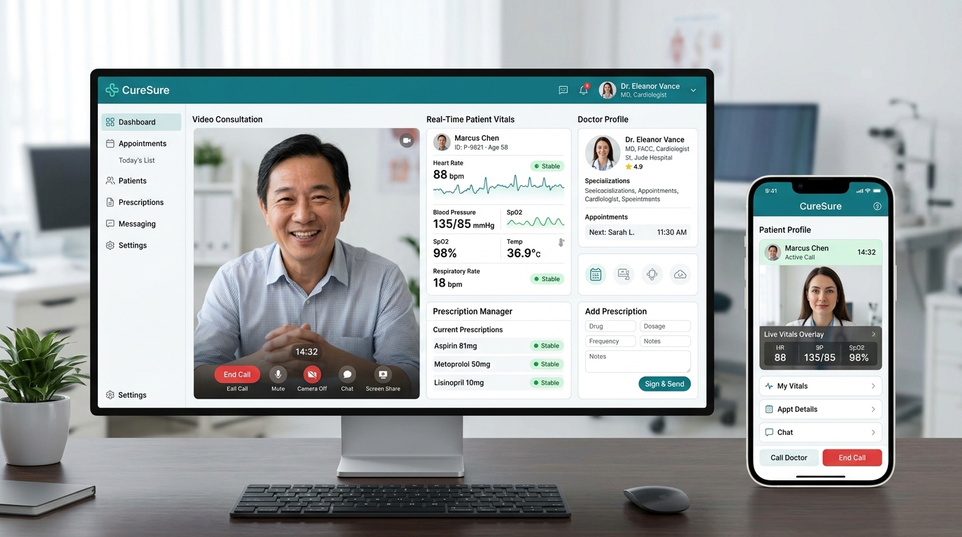 CureSure Digital Healthcare App