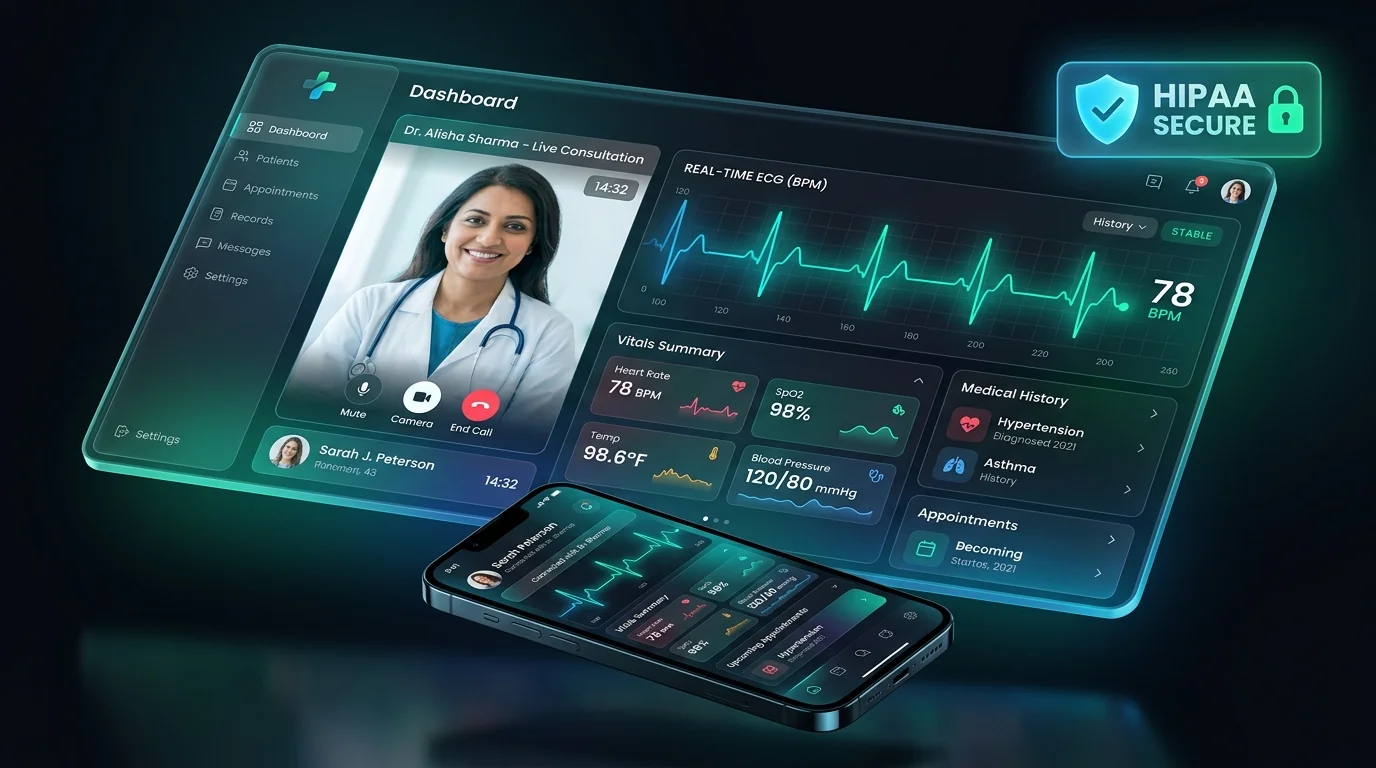 Healthcare Platform Mockup
