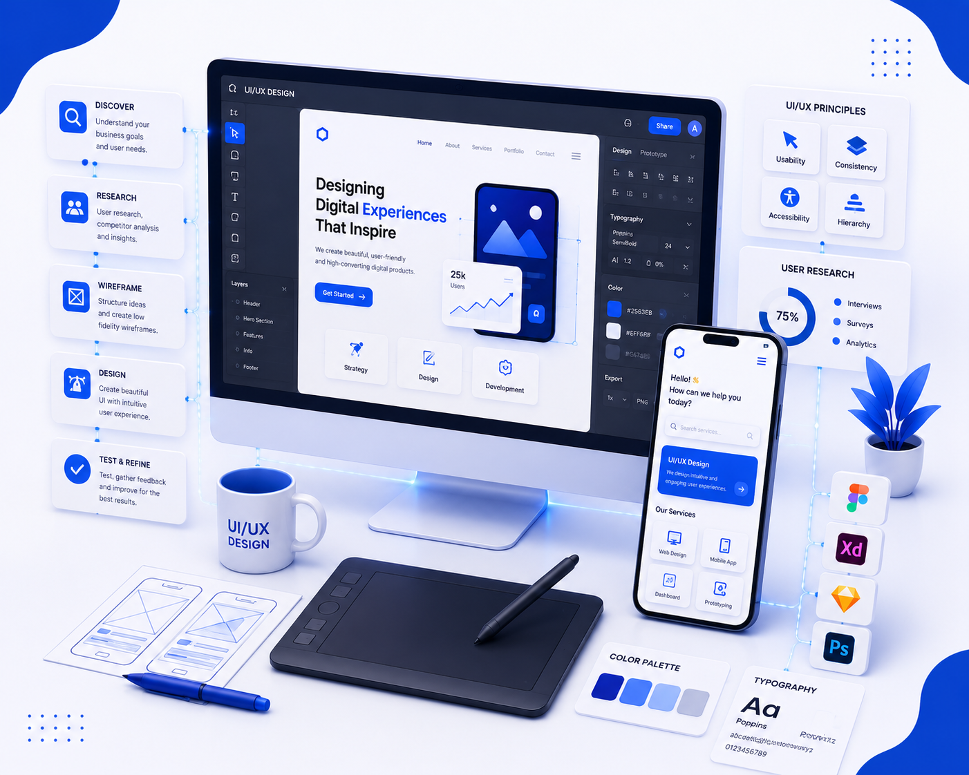 UI UX Design Services CodeCurious